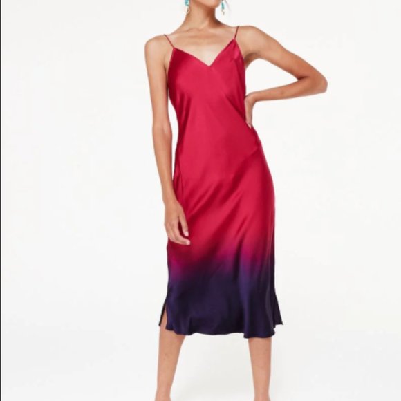 Cami NYC Dresses & Skirts - CAMI NYC - THE RAVEN SLIP - RASPBERRY DIP - Size Medium